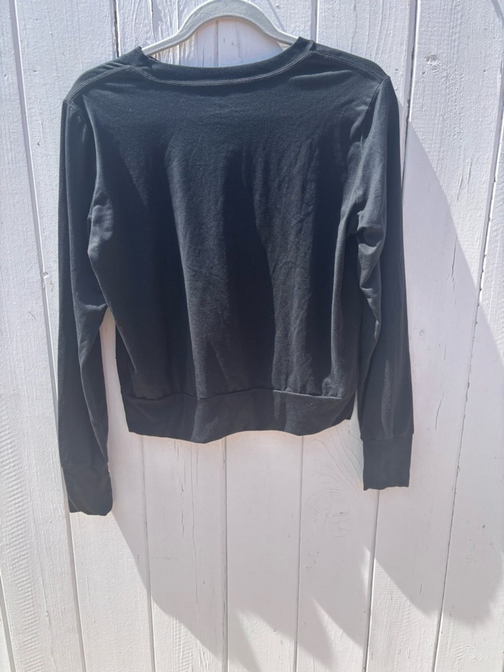 Vuori Daydream Crew Long Sleeve Medium Black - Picture 6 of 9